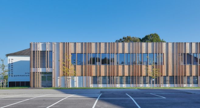 Picture of the school building Gymnasium Dachsberg