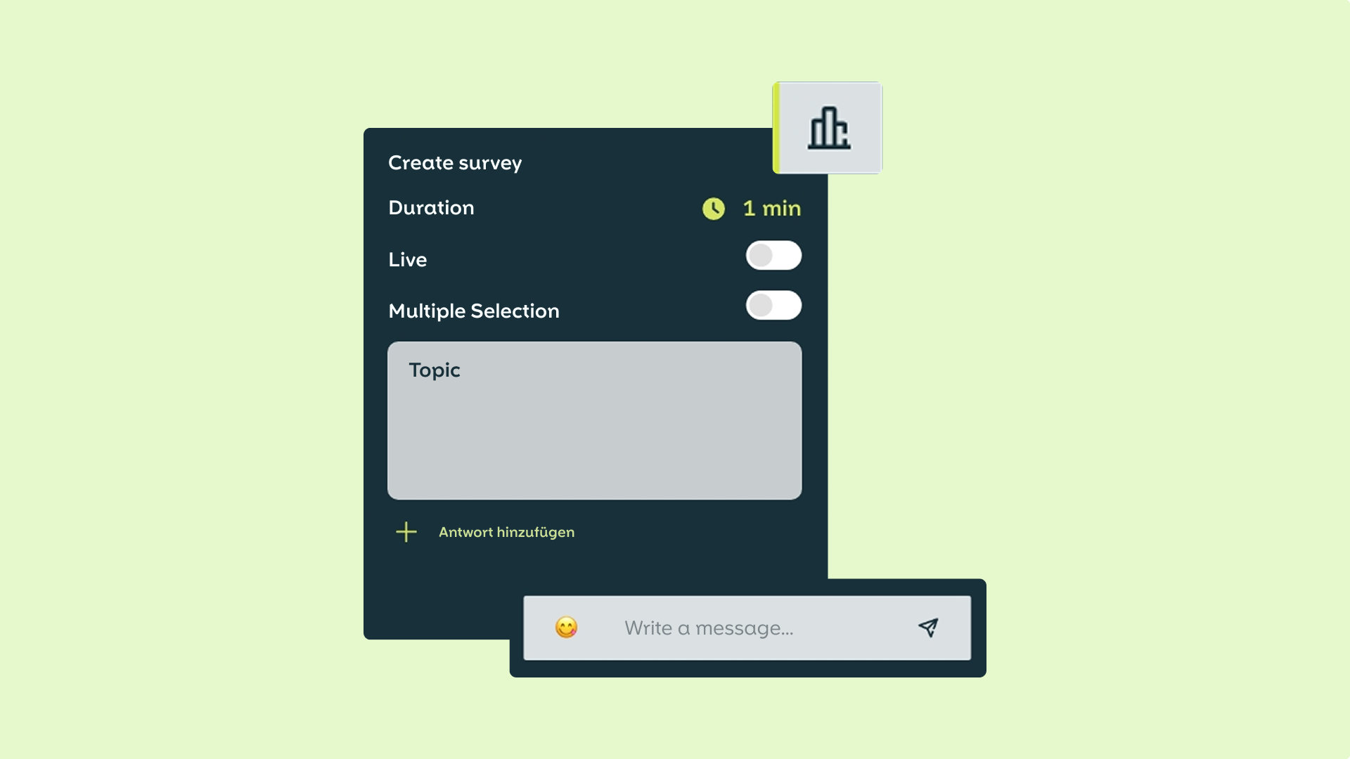 mailbox Meet: Chats and surveys