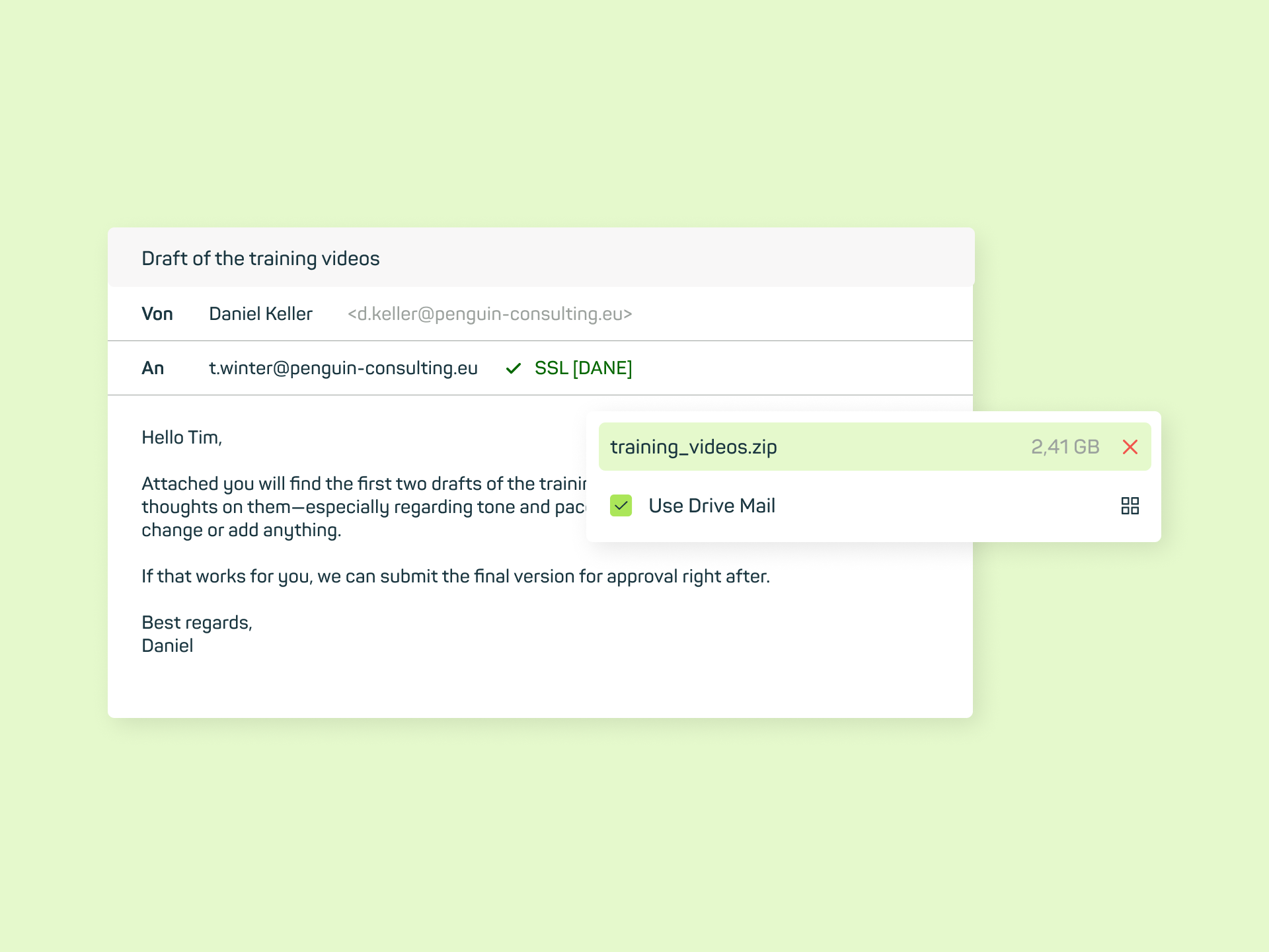 mailbox Office: Filesharing by mail made easy