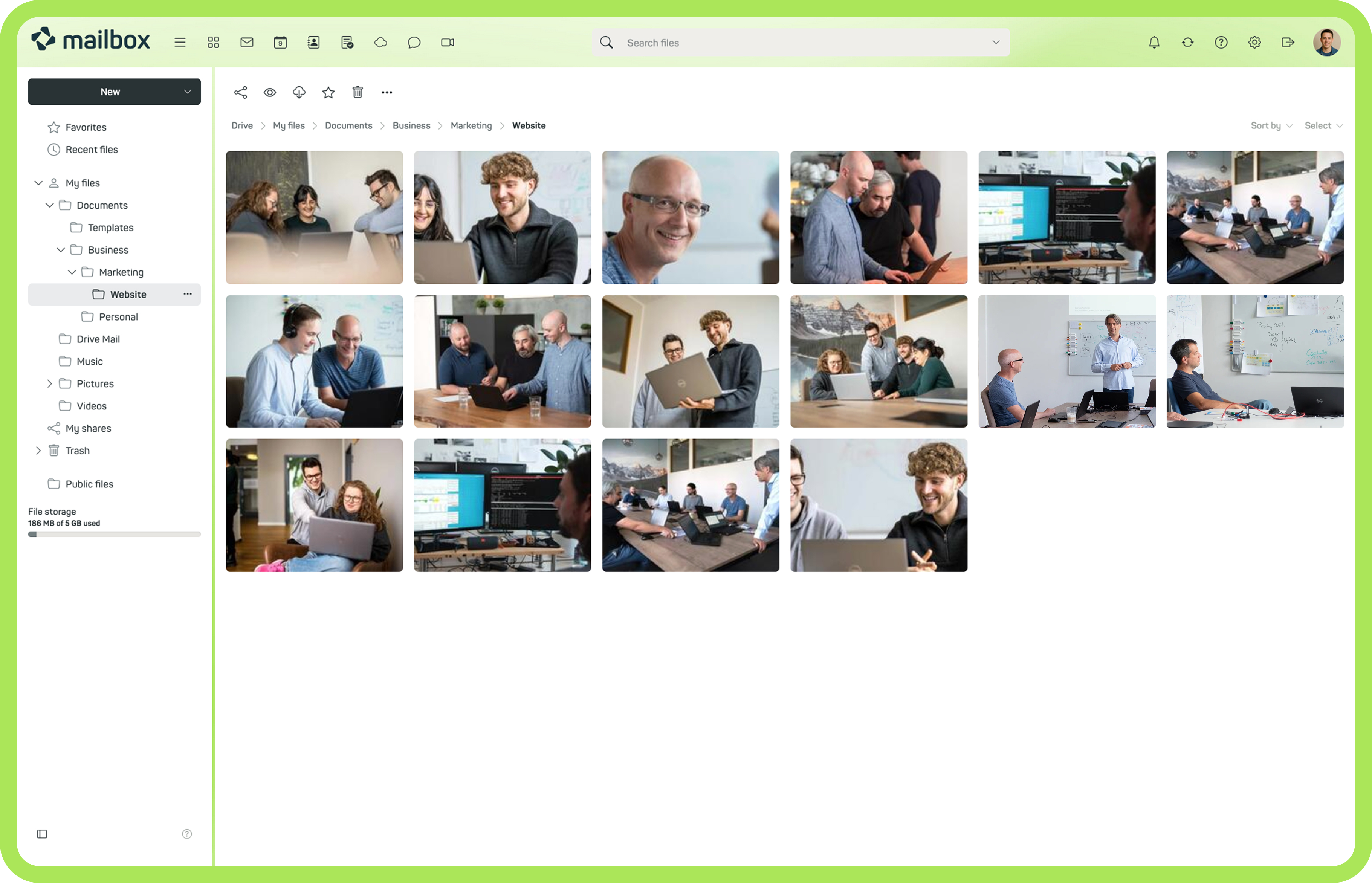 mailbox Drive: easy online file storage