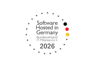 Quality label: Software hosted in Germany 2026