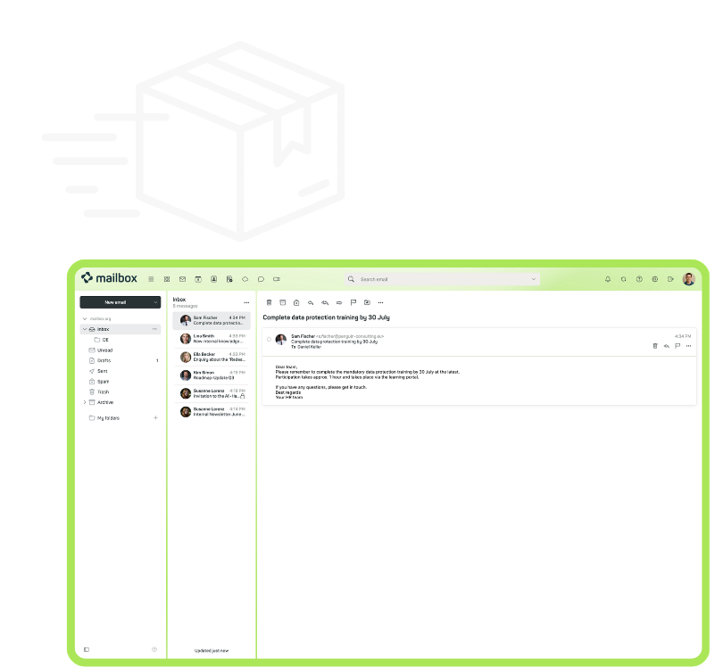 easy email migration to mailbox