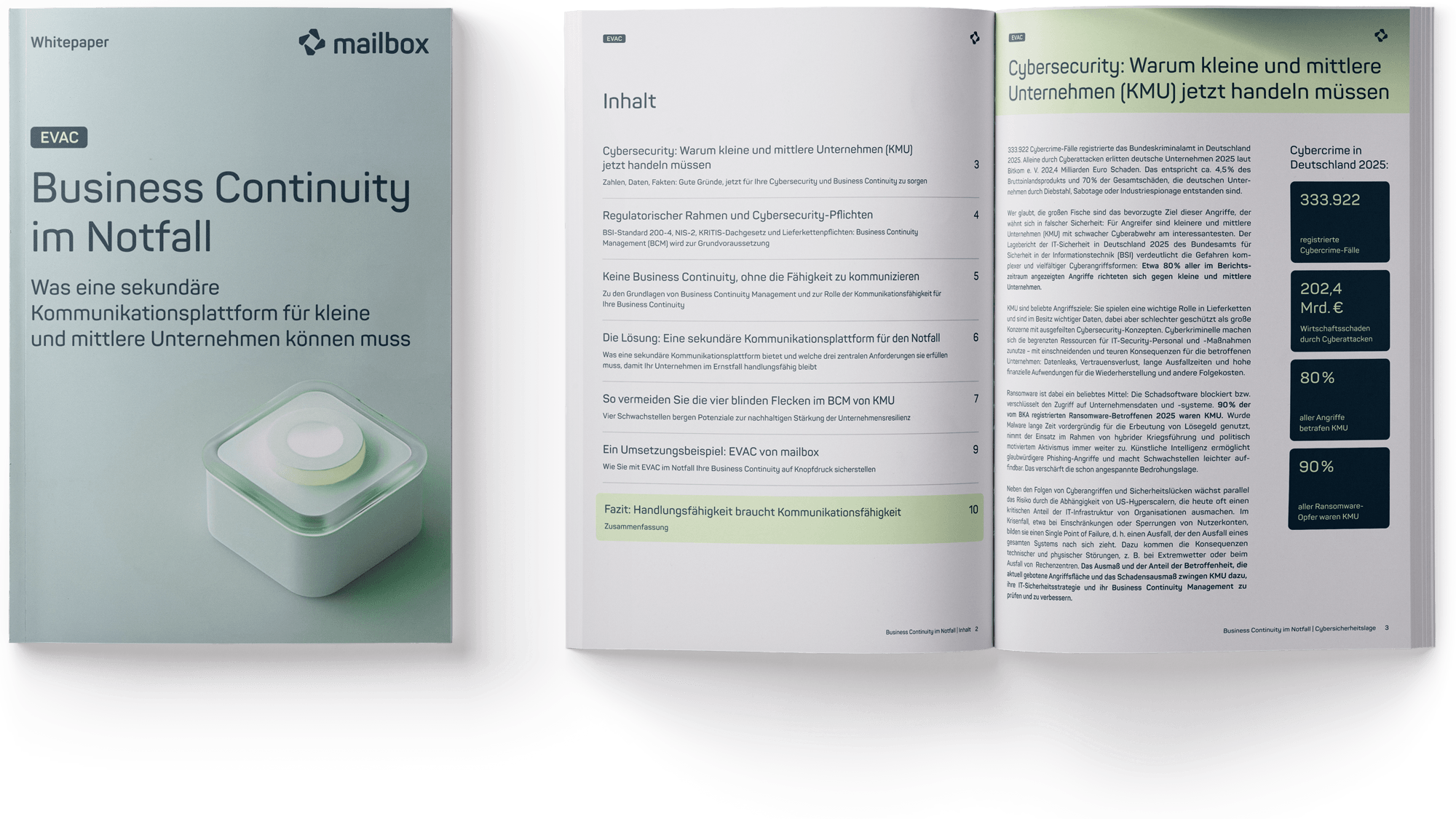 mailbox EVAC Whitepaper Business Continuity im Notfall KMU Pages