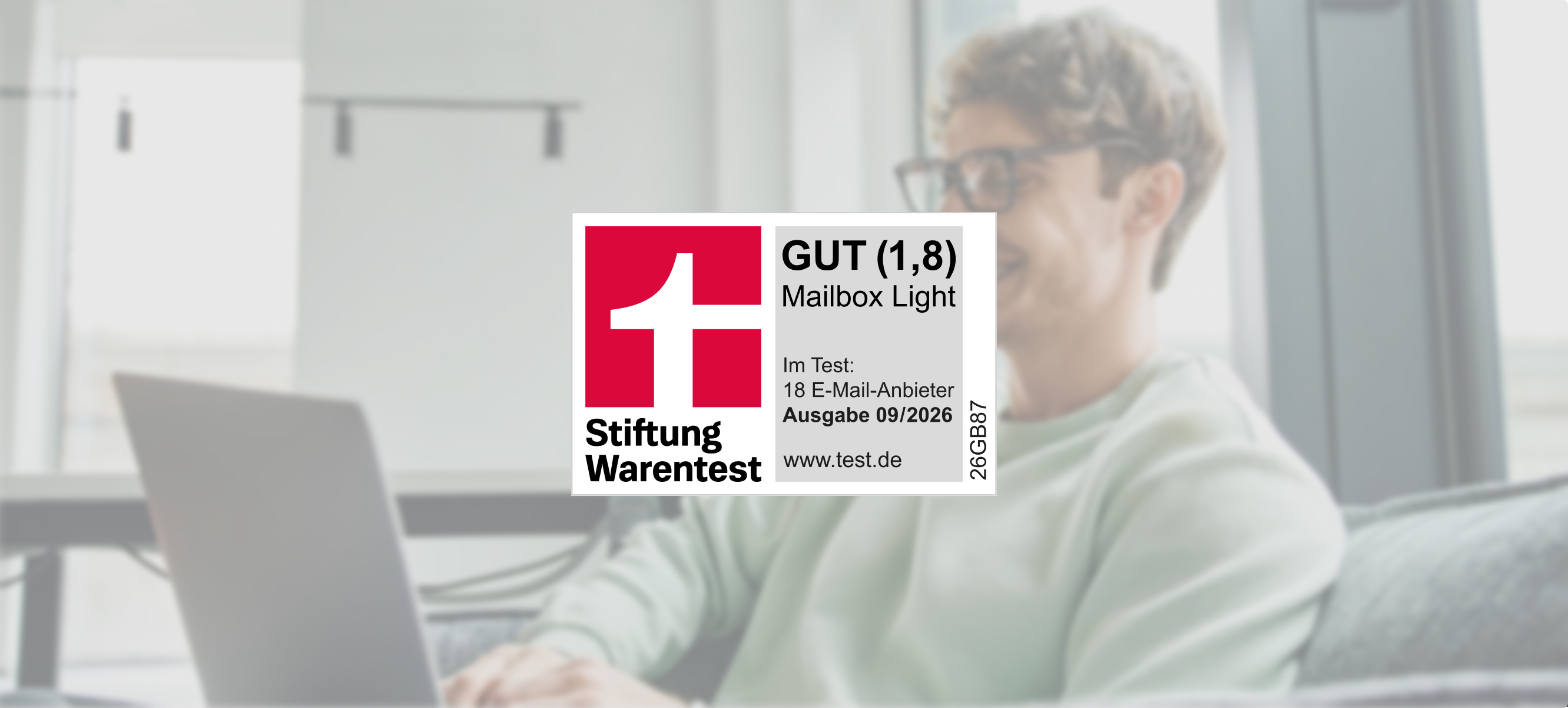 mailbox erhält die Note 1,8 bei Stiftung Warentest
